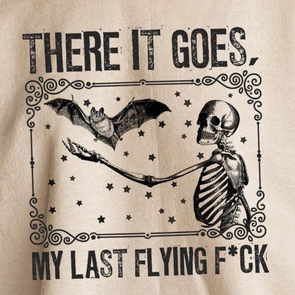 Skeleton Bat Sweatshirt, Halloween Gifts, Halloween Women Sweater, Spooky Sweats - Picture 2 of 5